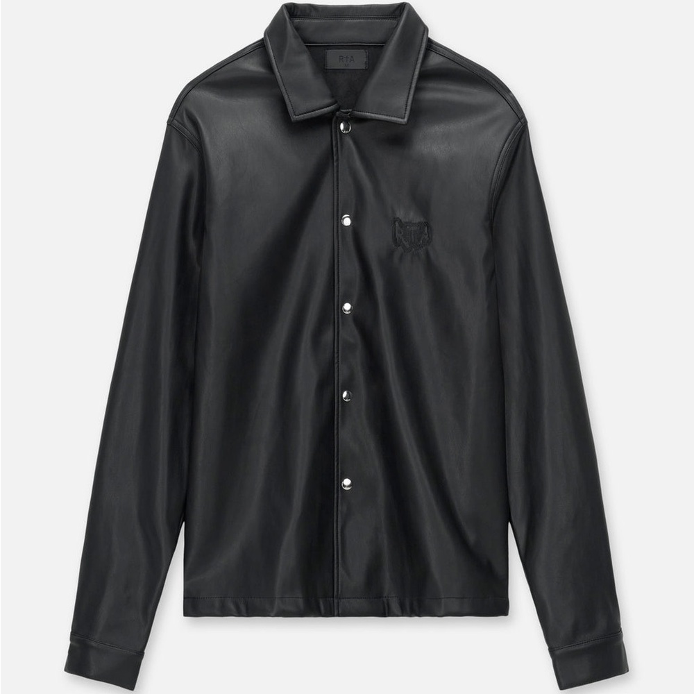 RTA Leather Shirt (Never Worn)